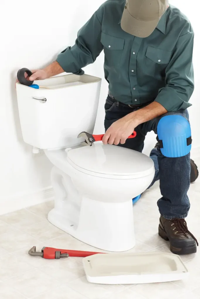 toilet install